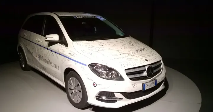 Mercedes: #IoSonoElettrica arriva al Museo dell'Auto di Torino