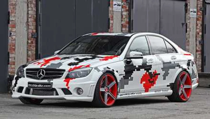 Mercedes C63 AMG: tuning by Mcchip