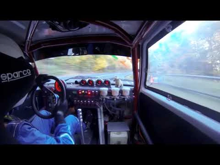 Video on board sulla Fiat 126 Proto Hayabusa nella gara in salita