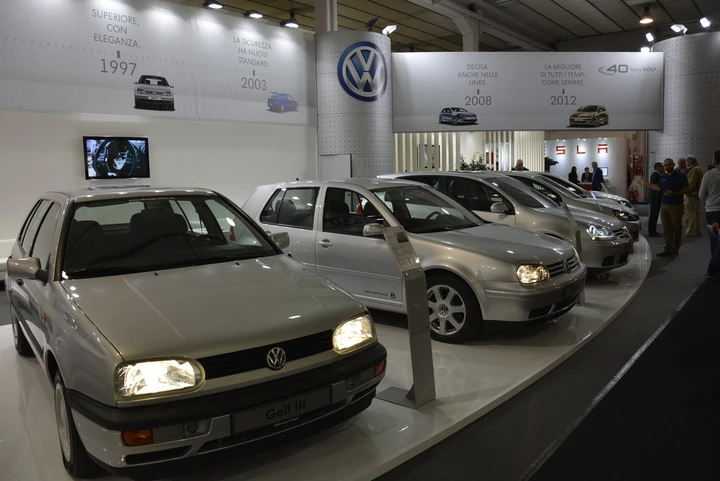 Stand Volkswagen ad Auto e Moto d'Epoca 2014