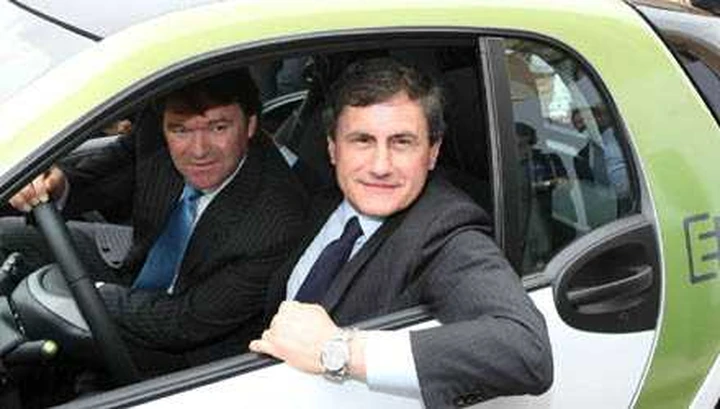 Smart elettrica al sindaco di Roma Alemanno