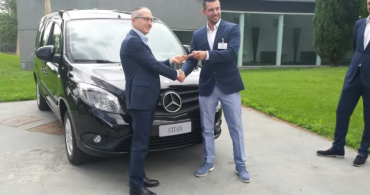 Mercedes consegna 100 Citan ad Autoclick Rent a Car