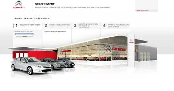 Citroen lancia Citroen Store, lo showroom digitale