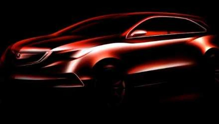 Acura MDX Concept al Salone di Detroit 2013