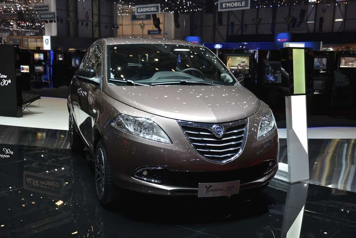 Stand Lancia al Salone di Ginevra 2015