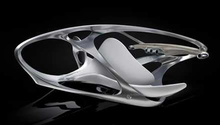 Mercedes a Detroit: Aesthetics No. 2 sculpture