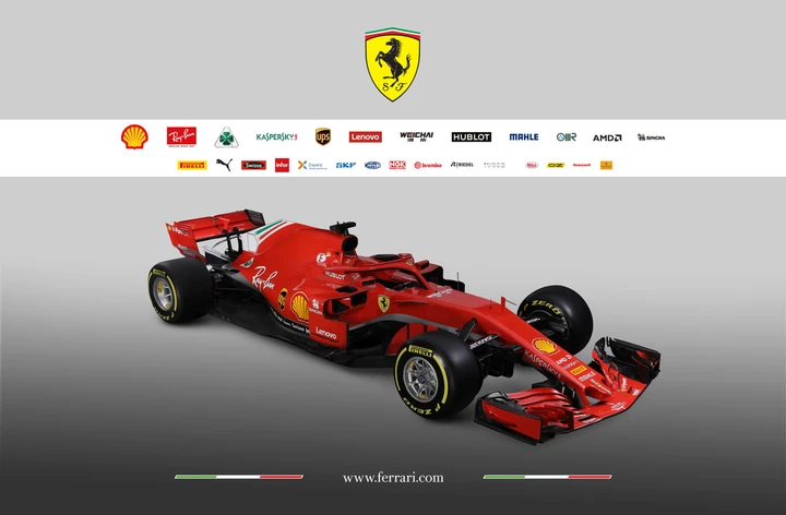 Ferrari SF71H: le immagini ufficiali della nuova monoposto di F1