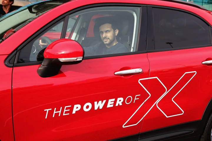 Fiat 500X a Roma per The Power of X