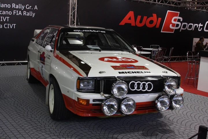 Stand Audi ad Auto e Moto d'Epoca 2015