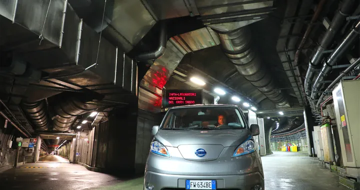 Nissan e-NV200 Evalia per l’Istituto Nazionale di Fisica Nucleare