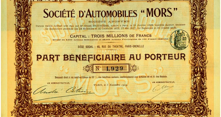 Citroën: le origini del marchio