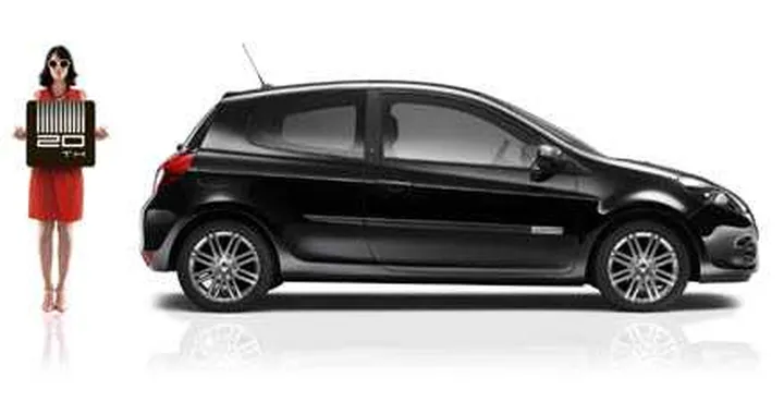 Clio 20th Anniversario da 13.100 euro