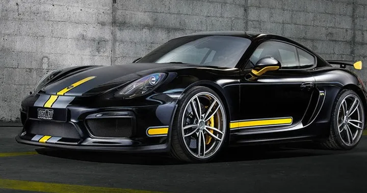 Porsche Cayman GT4 by Techart