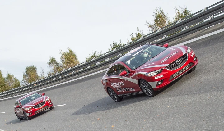 Mazda6: record di velocità con il motore diesel