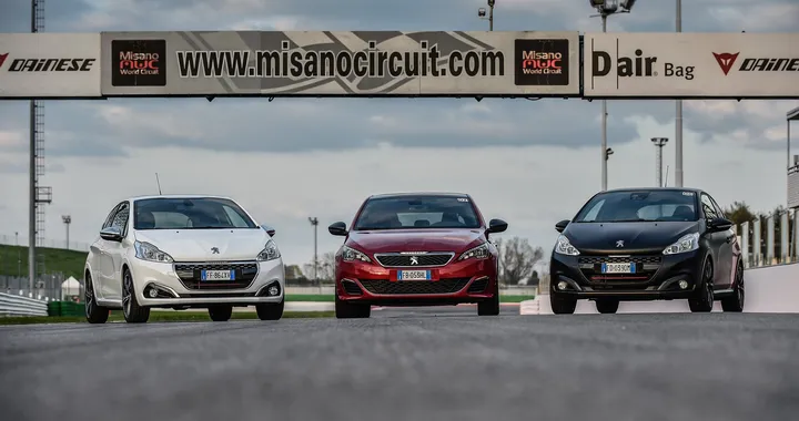 Peugeot: a Misano con la gamma GTI