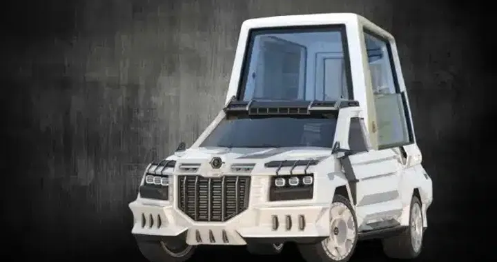 DARTZ svela il concept della Papamobile americana per Leone XIV