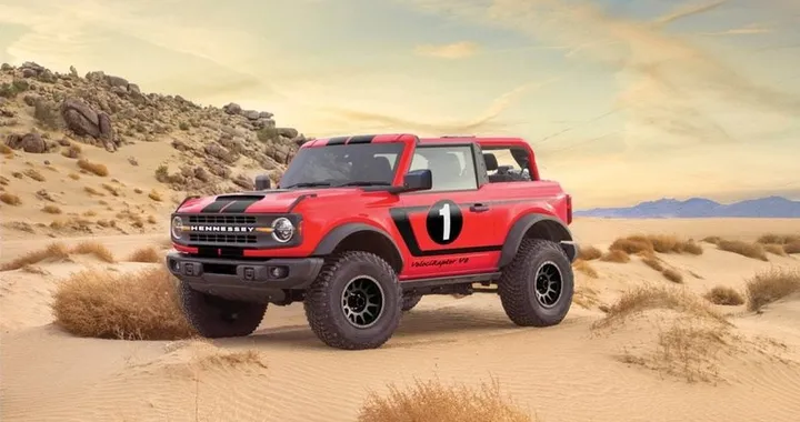 Ford Bronco: Hennessey svela l’inarrestabile V8 Velociraptor