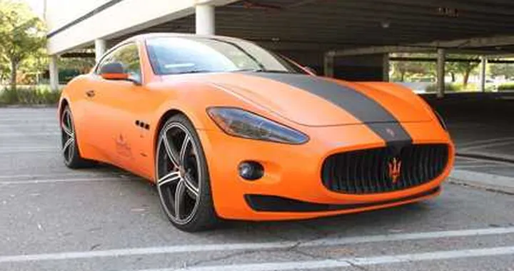 Maserati GranTurismo S Orange Wrapped by DBX