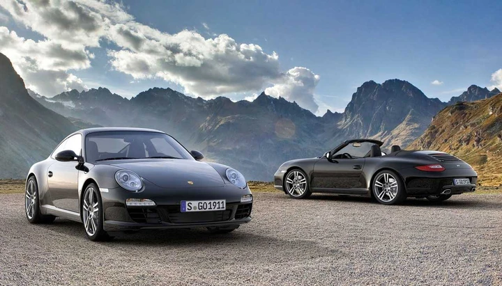 Porsche 911 Black Edition: 1911 neri esemplari