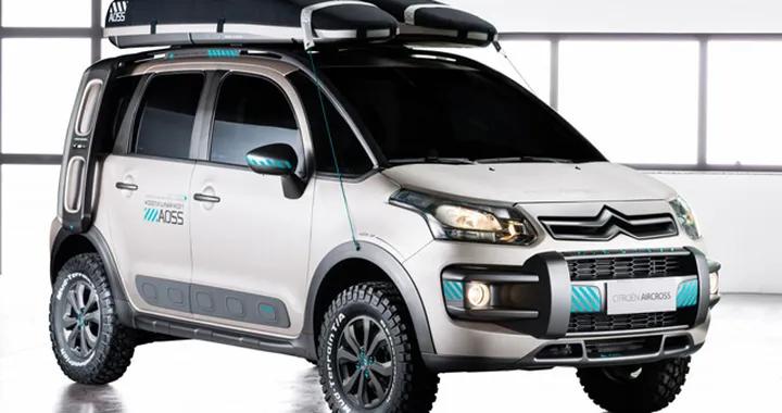 Citroen AirCross Lunar Concept al Salone di San Paolo
