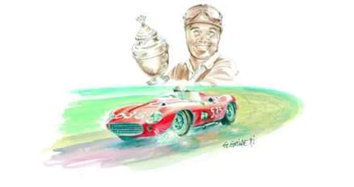 La Mille Miglia 2011 corre... su tela