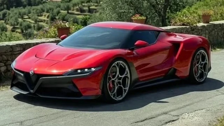 Alfa Romeo 6C torna? Il render sfida Mustang e Corvette