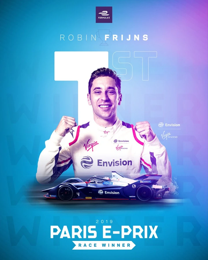 Formula E: Frijns vince l’E-Prix di Parigi