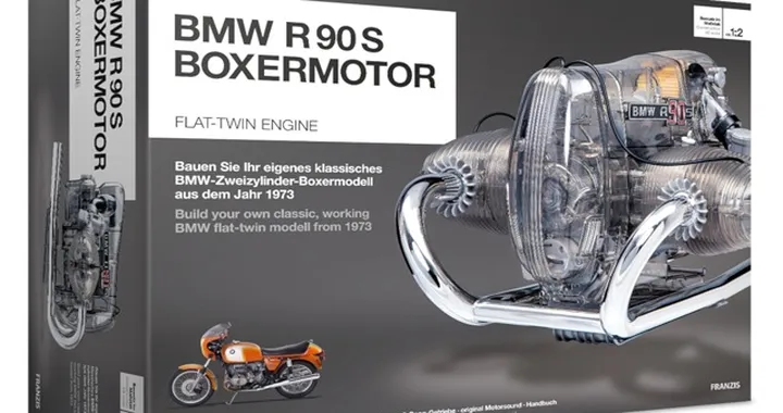Bmw R90S 1973: il suo motore è in scatola di montaggio