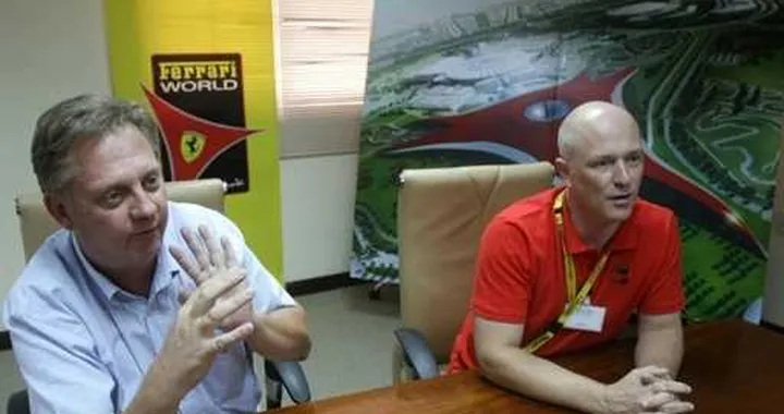 Ferrari World Abu Dhabi alla griglia di partenza