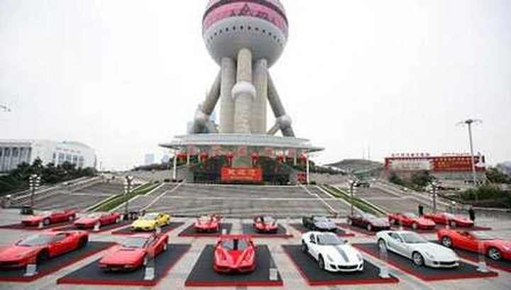 Ferrari: consegnati in Cina 999 esemplari