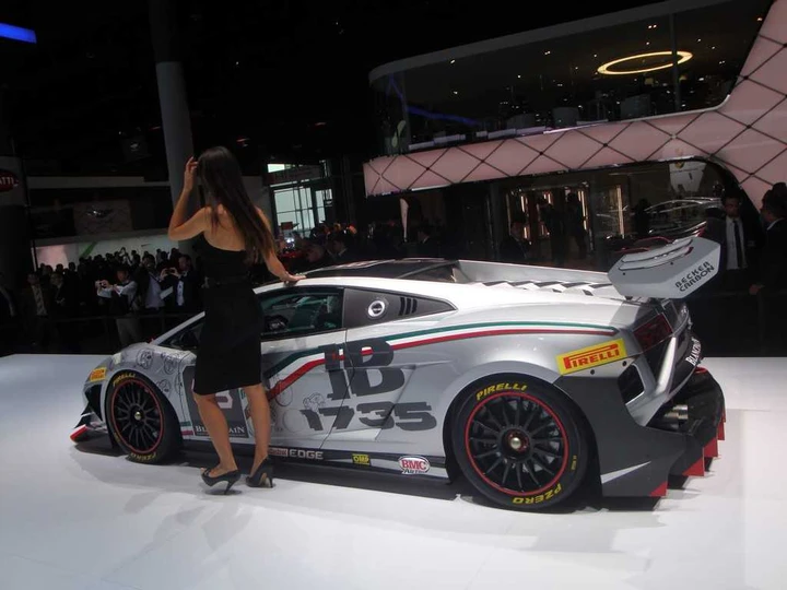 Stand Lamborghini al Salone di Francoforte 2013
