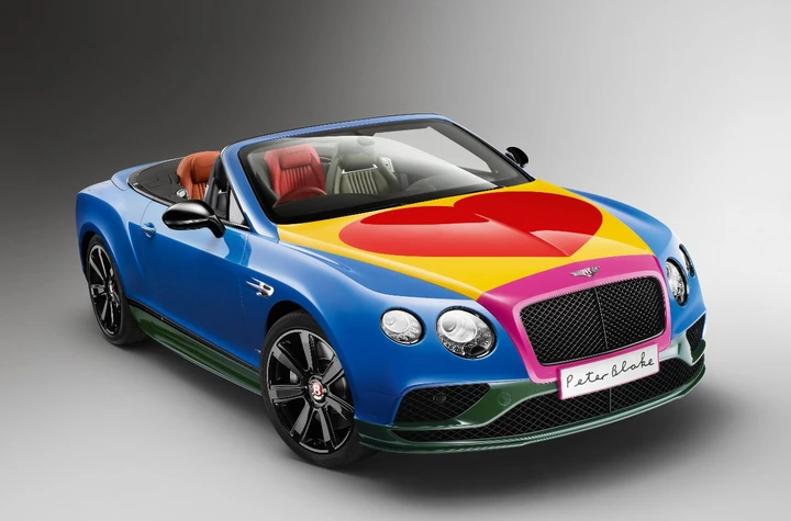 Bentley Continental GT V8S by Peter Blake: immagini ufficiali