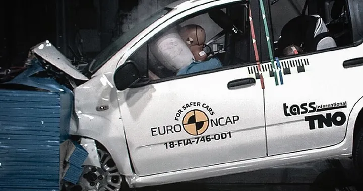Crash test EuroNcap: zero stelle per Fiat Panda