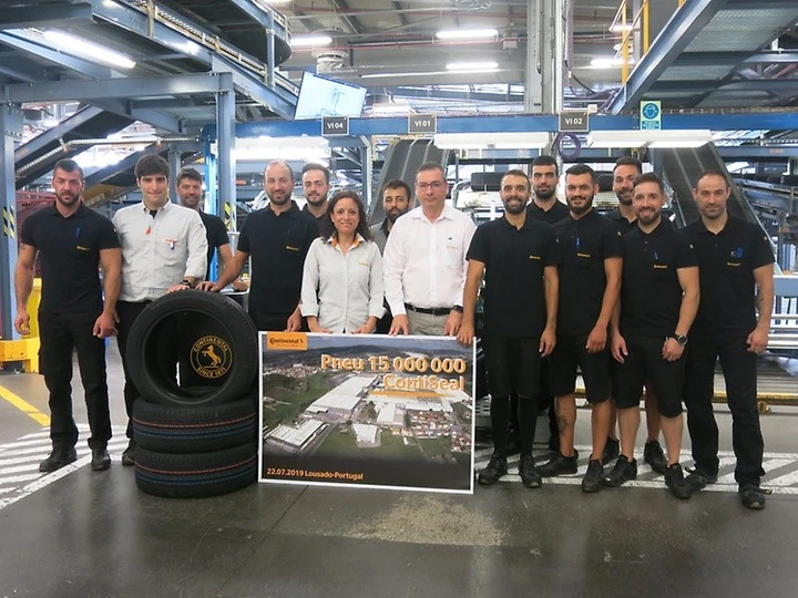 Continental, 15 milioni di pneumatici ContiSeal prodotti in Portogallo