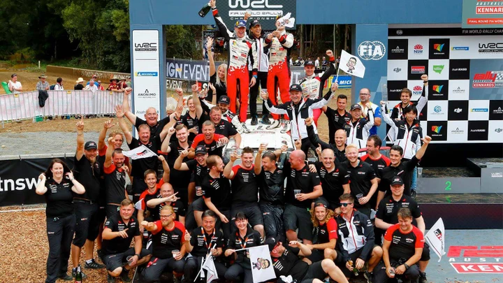 WRC Australia 2018: Toyota è campione del mondo