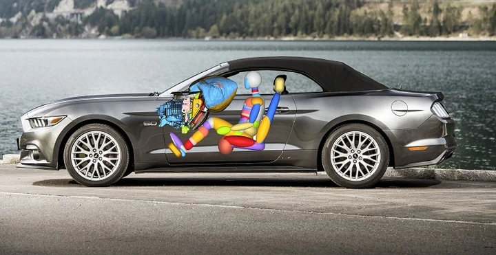 Airbag per le ginocchia: per l’IIHS difettano di efficacia