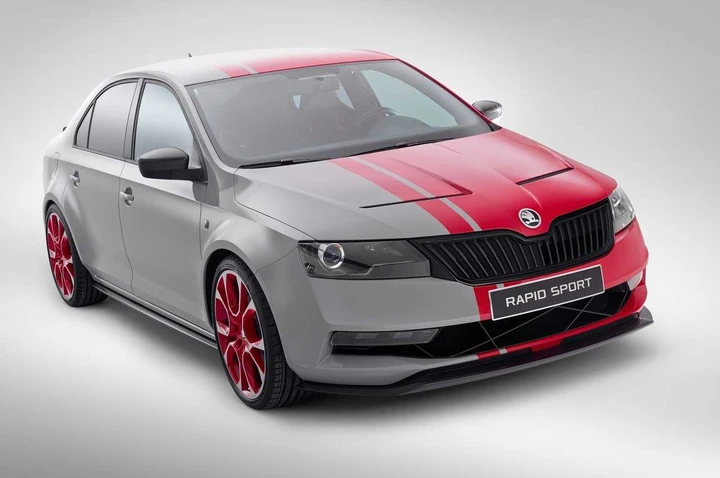 Skoda Rapid Sport Concept, le foto ufficiali