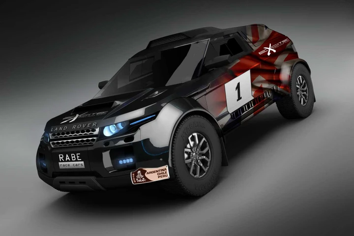 Range Rover Evoque Dakar 2012
