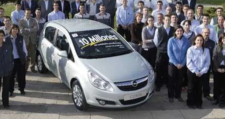 Dieci milioni di Opel prodotte, festa a Saragozza
