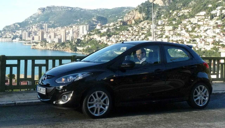 A Montecarlo con la Mazda 2 Facelift 2011