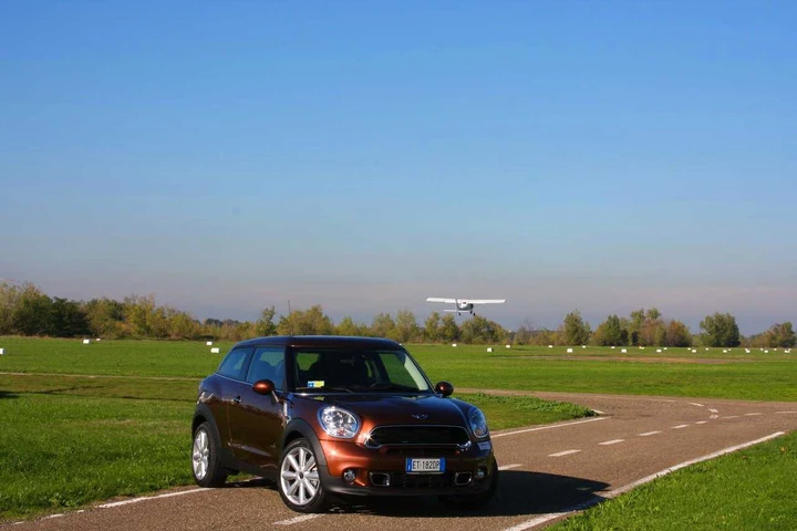 Mini Paceman Cooper SD, prova su strada