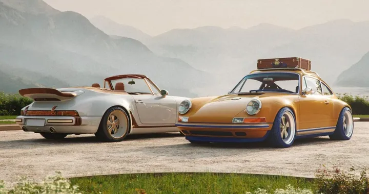 Louis Vuitton e Singer trasformano due Porsche 911 in pezzi unici