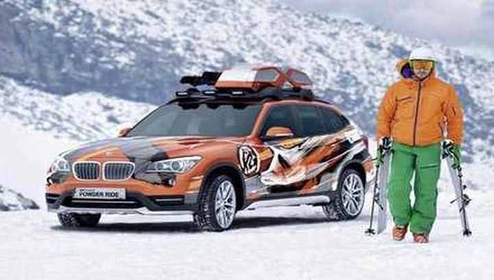 BMW X1 Concept K2 Powder Ride