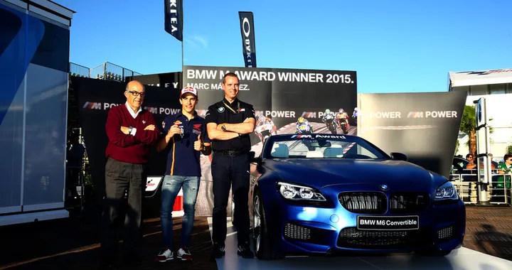 Moto Gp, a Marquez il premio BMW M Award 2015