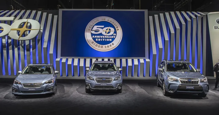 Subaru festeggia i 50 anni negli USA