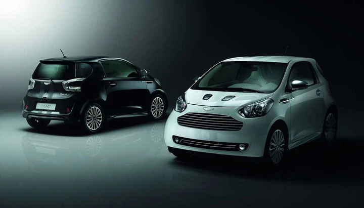 Aston Martin Cygnet Launch Edition: White & Black