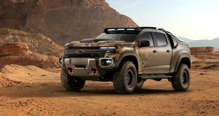 Chevrolet Colorado ZH2: il pick-up a idrogeno
