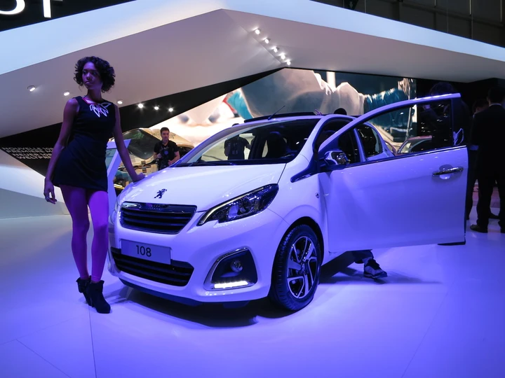Peugeot 108 TOP! al Salone di Ginevra 2014