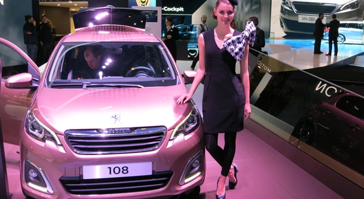 Nuova Peugeot 108 al Salone di Ginevra 2014