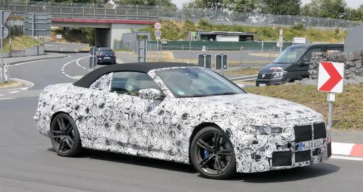 BMW M4 Cabriolet: le foto spia